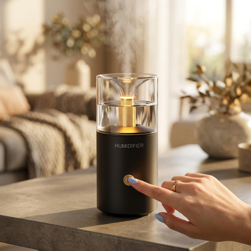 Portable Car USB Humidifier for Dry Air Relief