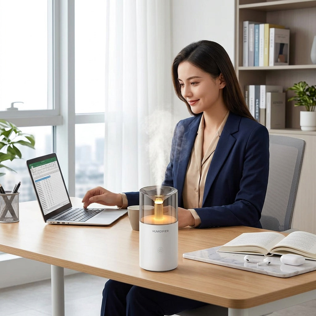 Portable Car USB Humidifier for Dry Air Relief